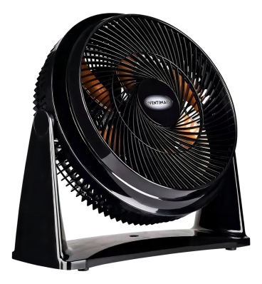 Ventilador Circulador De Ar Mesa 35cm Preto/bronze 42w Ventimais 127v