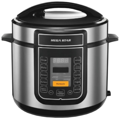 Panela de Pressão Elétrica Mega Star OP580 5L 220V