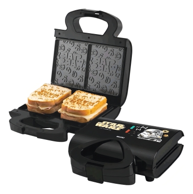 Sanduicheira Grill Disney Mallory Star Wars Empire Plates Cor Preto