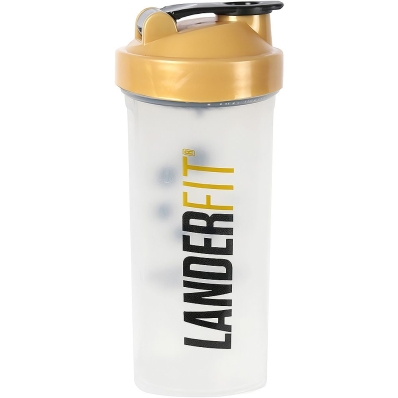 Garrafa Shaker Landerfit - Transparente 600ML