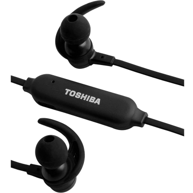 Fone de ouvido Toshiba Wireless com MicroFone de ouvido RZE-BT31E Preto