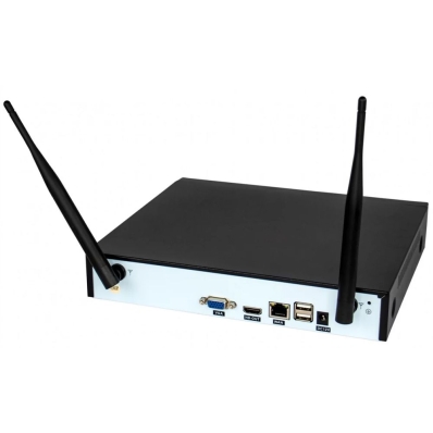 Kit de Camera de Vigilancia Ecopower EP-C008 HD - Branco/Preto