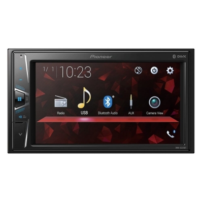 Toca Radio Pioneer DMH-G225BT Tela 6.2" FM/USB/Aux - Preto