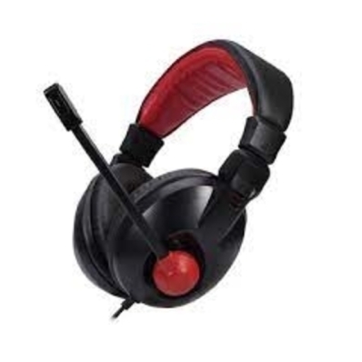 Fone P2 Sate AE-265 Preto/Vermelho