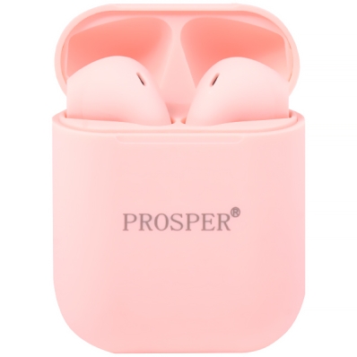 Fone de Ouvido Sem Fio Prosper I12 com e Microfone - Rosa
