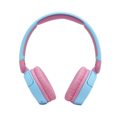 Fone de Ouvido JBL JR310BT para Criancas Bluetooth - Azul Claro/Rosa