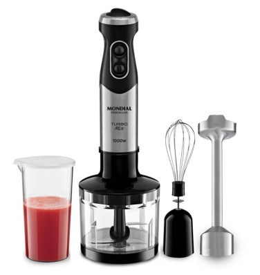 Mixer Mondial Turbo Mix M-11 Preto 220V