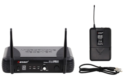 Microfone Sem Fio PLL Uhf Karsect WR-25/PT-25/G-05
