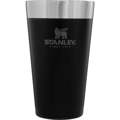 Caneca Térmica Stanley Adventure Stacking Beer Pint 10-02282-093 (473ML) Preto