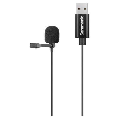 Microfone Saramonic Lapela SR-ULM10L USB - 6 MTS