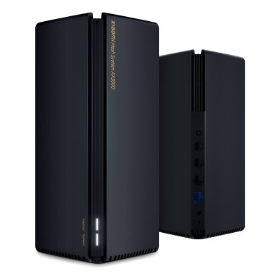 Roteador Xiaomi Mesh System AX3000 DVB4287GL Wifi 6 (2 Pack) - Preto
