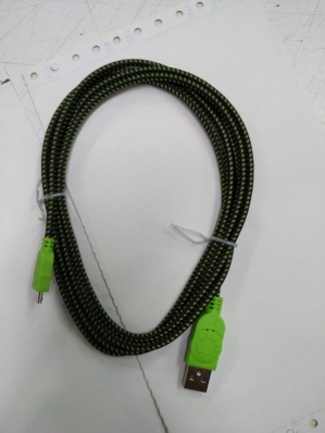 Cabo USB A Mini USB Microfins