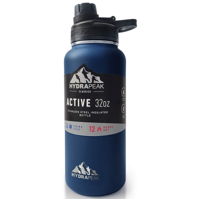 Garrafa Termica Hydrapeak HP-WIDE-32-Navy-Chug 946ML Azul Marinho