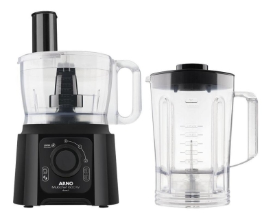 Processador De Alimentos Arno Multichef 4 Em 1 Cor Preto