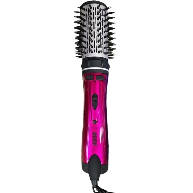 Escova Rotativa e Secador de Cabelos Onida 2 Em 1 ON-1037R 1300W Bivolt - Rosa