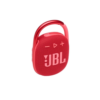 Caixa de som Speaker JBL Clip 4 Bluetooth 5W Vermelho IP67 - JBLCLIP4REDAM