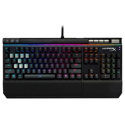 Teclado Gamer Kingston Hyperx Alloy Elite RGB / Switch Brown - Preto (HX-KB2BR2-US/R2)