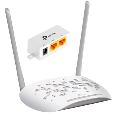 Access Point TP-Link TL-WA801N 300 MBPS Em 2.4GHZ - Branco