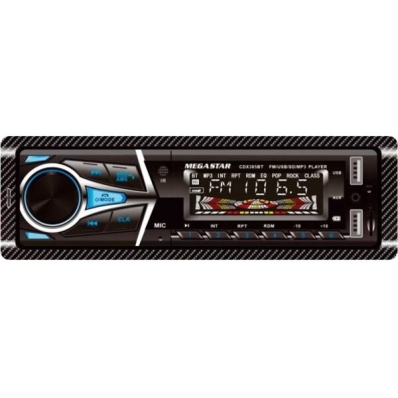 Toca Radio Mega Star CDX385BT USB/Aux/BT