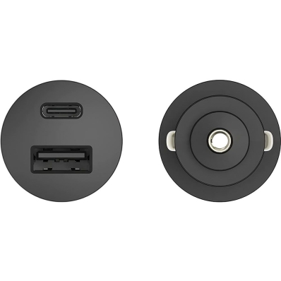 Carregador de Carro Motorola CHR-0679 45 W com 2 Portas - Preto