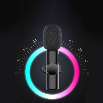 Microfone Sem Fio Ecopower EP-M099 para Celular Tipo C - Preto