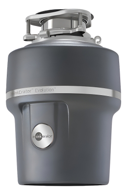 Triturador Alimentos Pia Insinkerator Evolution 100 Evo Silencioso Ecológico Cinza
