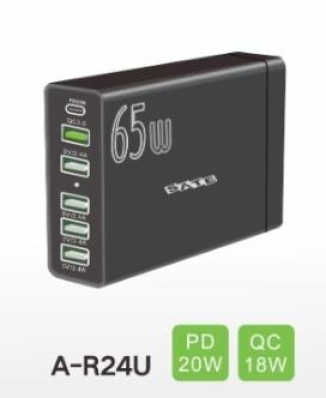 Carregador Sate Multifuncional A-R24U 6 Portas