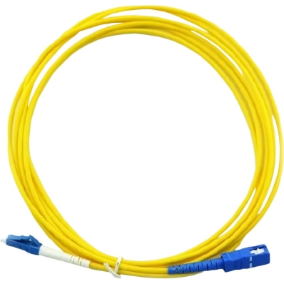 Cabo de Fibra Optica LC-Upc para LC-Upc Single Mode 3 MM - 2 Metros