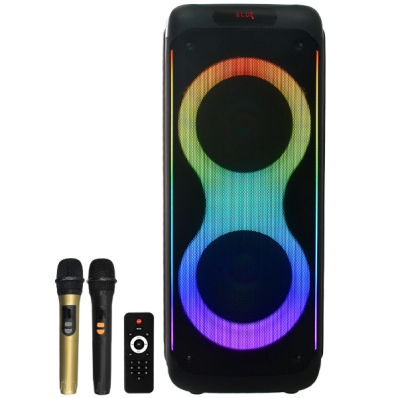 Caixa de Som Prosper P-1010 2 de 10" 100 Watts RMS e USB Bivolt - Preta