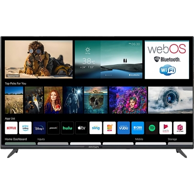 TV Smart LED Marson 55D15AMWB55 55" 4K Ultra HD Wifi - Preto