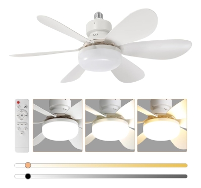 Luz do ventilador de soquete, combinação de ventiladores e