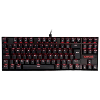 Teclado Gamer Redragon Kumara K552-KR Preto (Portugues com Fio)