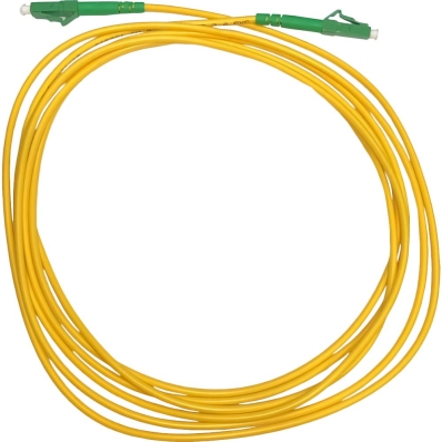 Cabo de Fibra Optica SC-Apc para LC-Apc Single Mode 3 MM - 3 Metros