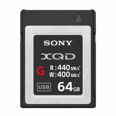 Cartão de Memória XQD Sony Serie G 440-400MB/s 64 GB