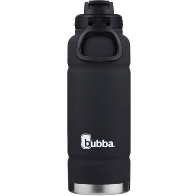 Garrafa Termica Bubba Trailblazer Licorice com Canudo - Preto Fosco 1.2L