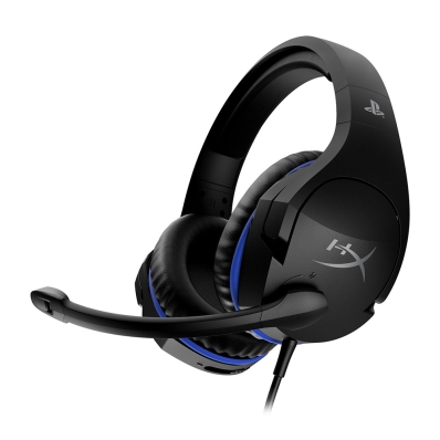Fone Headset Hyperx Cloud Stinger Mini Jack 3.5 MM - Preto/Azul HX-HSCSS-BK/AM