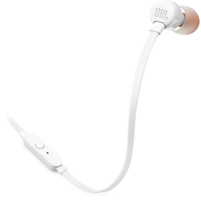 Fone de Ouvido JBL Tune 110 Mini Jack 3.5 MM - Branco JBLT110WHT