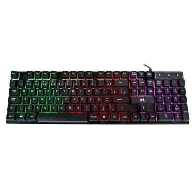 Teclado Mtek Keeyboard KPL982 - Preto com Fio (Portugues)