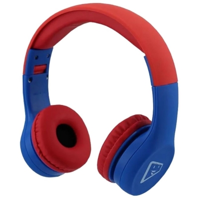 Fone de Ouvido Elg Safe Spider Kids - Vermelho/Azul