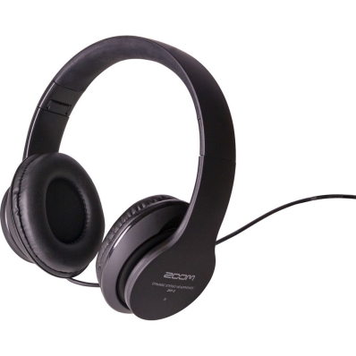 Kit Microfone Podcast Zoom ZUM-2 USB + Fone de Ouvido - Preto