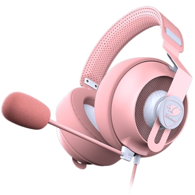 Fone de Ouvido Gamer Cougar Phontum s - Rosa