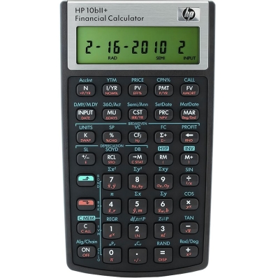 Calculadora Financeira HP HP-10BII+ - Preto