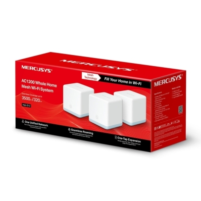 Router Mercusys Halo S12 AC1200 PACK-3 867MBPS