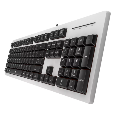 Teclado Mecanico Aigo V600 - Prata (Silent Desing)