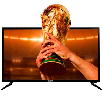 TV Smart LED Coby CY3359-50SMS 50" 4K Ultra HD Wifi - Preto