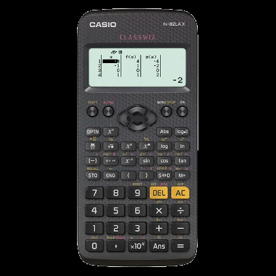 Calculadora Casio Cientifica FX-82LAX-BK-W-DH - Preto