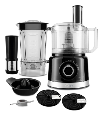 Multiprocessador Pmp1500p Turbo 5 Em 1 900w Preto Philco