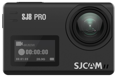 Camera Sjcam SJ8 Pro Actioncam 2.33" Touch Screen 4K/Wifi - Preto