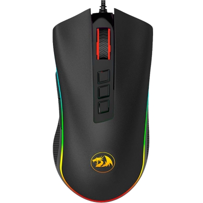 Mouse Redragon Cobra RGB USB Preto - M711-FPS