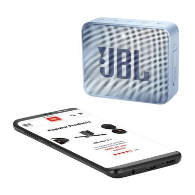 Caixa de Som Portatil JBL Go 2 - Ciano